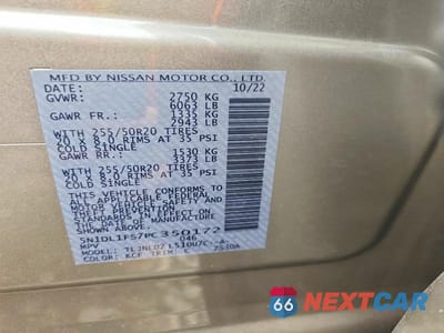 Zdjęcie 12 z 12 samochodu: 2023 INFINITI QX60 LUXE VIN:5N1DL1FS7PC350172 - miniatura