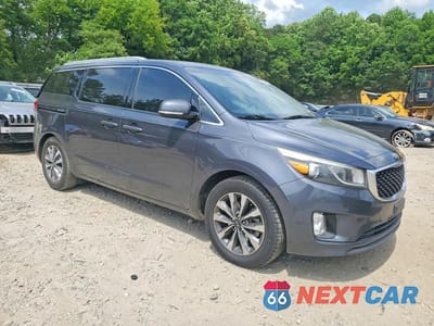 Czwarte zdjęcie samochodu z boku: 2015 KIA SEDONA SX VIN:KNDMC5C18F6063881 - miniatura