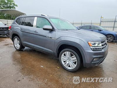 Czwarte zdjęcie samochodu z boku: 2019 VOLKSWAGEN ATLAS SE VIN:1V2WR2CA7KC538128 - miniatura