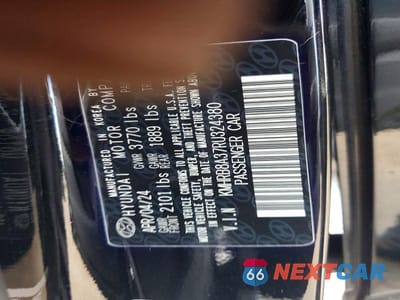Zdjęcie 14 z 14 samochodu: 2024 HYUNDAI VENUE SE VIN:KMHRB8A37RU324380 - miniatura