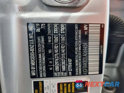 Zdjęcie 13 z 13 samochodu: 2020 MERCEDES-BENZ GLE 350 4MATIC VIN:4JGFB4KB2LA069454 - miniatura