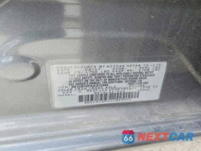 Zdjęcie 12 z 12 samochodu: 2018 NISSAN VERSA S PLUS VIN:3N1CN7AP4JL812444 - miniatura