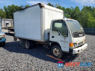 Czwarte zdjęcie samochodu z boku: 2003 ISUZU NPR BOX TRUCK VIN:4KLB4B1R53J800488 - miniatura