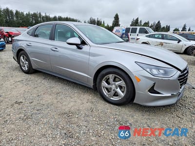 Czwarte zdjęcie samochodu z boku: 2021 HYUNDAI SONATA SE VIN:5NPEG4JA0MH091456 - miniatura