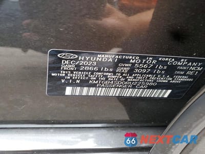 Zdjęcie 12 z 12 samochodu: 2024 GENESIS G80 3.5T SPORT VIN:KMTGB4SD0RU225980 - miniatura