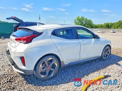 Trzecie zdjęcie samochodu z tyłu: 2019 HYUNDAI VELOSTER TURBO 1.6T VIN:KMHTH6AB5KU007400 - miniatura
