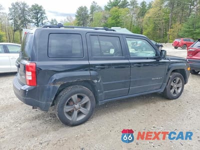 Trzecie zdjęcie samochodu z tyłu: 2014 JEEP PATRIOT LATITUDE VIN:1C4NJPFA6ED889298 - miniatura