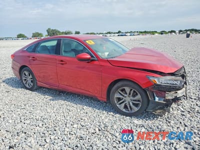 Czwarte zdjęcie samochodu z boku: 2018 HONDA ACCORD LX VIN:1HGCV1F11JA011297 - miniatura