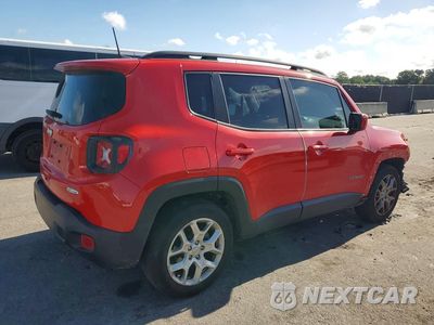 Trzecie zdjęcie samochodu z tyłu: 2018 JEEP RENEGADE LATITUDE VIN:ZACCJABB0JPJ56806 - miniatura