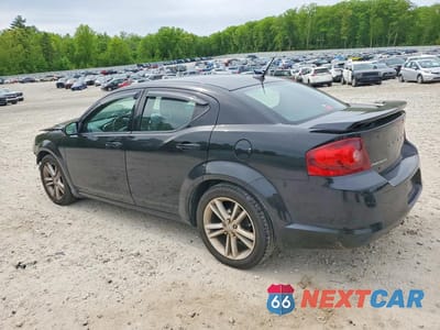 Drugie zdjęcie samochodu z przodu: 2013 DODGE AVENGER SXT VIN:1C3CDZCG2DN717625 - miniatura