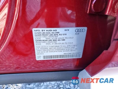 Zdjęcie 13 z 13 samochodu: 2019 AUDI Q5 PRESTIGE VIN:WA1CNAFY5K2094671 - miniatura
