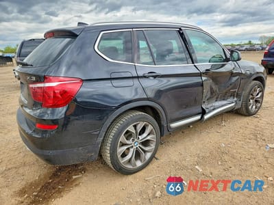 Trzecie zdjęcie samochodu z tyłu: 2015 BMW X3 XDRIVE28I VIN:5UXWX9C5XF0D58766 - miniatura