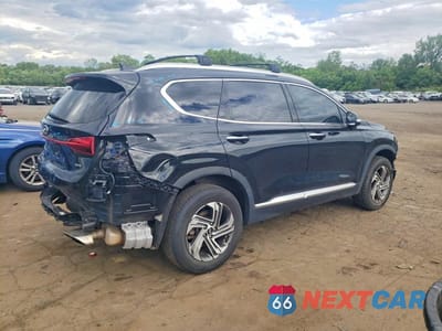 Trzecie zdjęcie samochodu z tyłu: 2022 HYUNDAI SANTA FE SEL VIN:5NMS3DAJ1NH433073 - miniatura