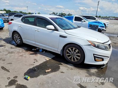 Czwarte zdjęcie samochodu z boku: 2015 KIA OPTIMA LX VIN:5XXGM4A73FG506600 - miniatura