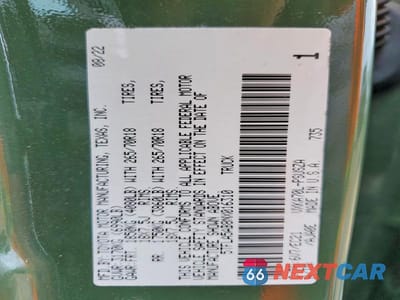Zdjęcie 12 z 12 samochodu: 2022 TOYOTA TUNDRA SR5 VIN:5TFLA5AB8NX016310 - miniatura