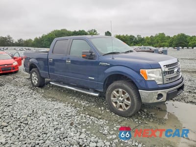Czwarte zdjęcie samochodu z boku: 2013 FORD F150 SUPERCREW VIN:1FTFW1ET9DFD20437 - miniatura