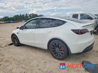 Drugie zdjęcie samochodu z przodu: 2022 TESLA MODEL Y VIN:7SAYGDEF4NF345479 - miniatura