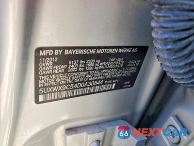 Zdjęcie 13 z 13 samochodu: 2013 BMW X3 XDRIVE28I VIN:5UXWX9C54D0A30644 - miniatura