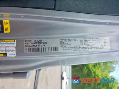 Zdjęcie 14 z 14 samochodu: 2021 JEEP WRANGLER UNLIMITED SAHARA VIN:1C4HJXEG1MW514795 - miniatura