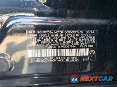 Zdjęcie 13 z 13 samochodu: 2014 LEXUS GS 350 VIN:JTHCE1BL9E5027184 - miniatura