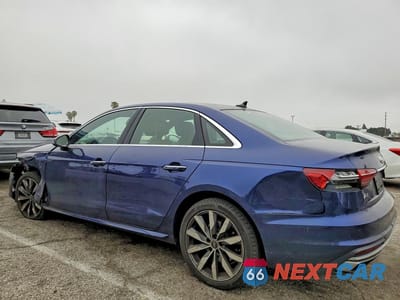 Drugie zdjęcie samochodu z przodu: 2022 AUDI A4 PREMIUM 40 VIN:WAUABAF42NN003679 - miniatura