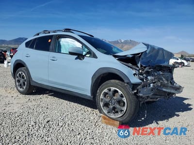 Czwarte zdjęcie samochodu z boku: 2021 SUBARU CROSSTREK PREMIUM VIN:JF2GTAPC2MH666118 - miniatura