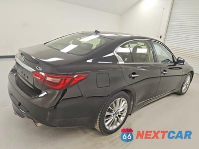 Trzecie zdjęcie samochodu z tyłu: 2019 INFINITI Q50 3.0T LUXE VIN:JN1EV7AR9KM557520 - miniatura
