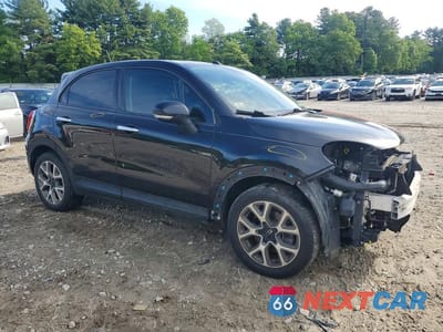 Czwarte zdjęcie samochodu z boku: 2016 FIAT 500X TREKKING VIN:ZFBCFXCT1GP346167 - miniatura