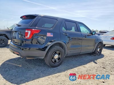 Trzecie zdjęcie samochodu z tyłu: 2017 FORD EXPLORER POLICE INTERCEPTOR VIN:1FM5K8AR0HGC25531 - miniatura