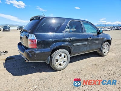 Trzecie zdjęcie samochodu z tyłu: 2004 ACURA MDX VIN:2HNYD18224H560021 - miniatura
