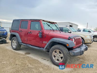 Czwarte zdjęcie samochodu z boku: 2011 JEEP WRANGLER UNLIMITED SPORT VIN:1J4BA3H14BL567344 - miniatura