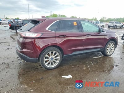 Trzecie zdjęcie samochodu z tyłu: 2018 FORD EDGE TITANIUM VIN:2FMPK4K91JBB94528 - miniatura