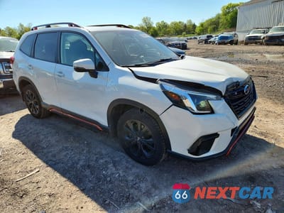 Czwarte zdjęcie samochodu z boku: 2022 SUBARU FORESTER SPORT VIN:JF2SKAJC5NH497672 - miniatura
