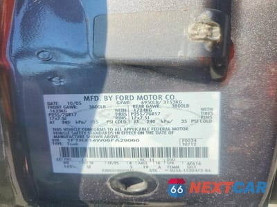 Zdjęcie 12 z 12 samochodu: 2006 FORD F150 VIN:1FTRX14W06FA29060 - miniatura