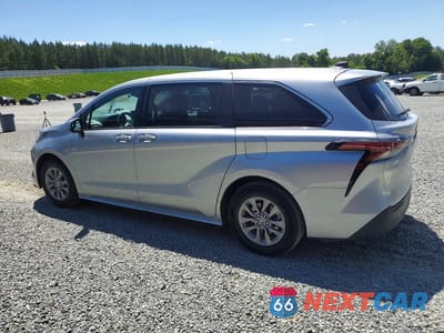 Drugie zdjęcie samochodu z przodu: 2022 TOYOTA SIENNA LE VIN:5TDKRKEC3NS115631 - miniatura