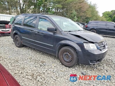 Czwarte zdjęcie samochodu z boku: 2008 DODGE GRAND CARAVAN SE VIN:2D8HN44H28R707227 - miniatura