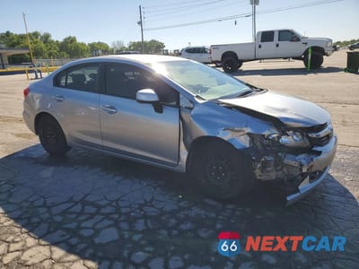 Czwarte zdjęcie samochodu z boku: 2012 HONDA CIVIC LX VIN:19XFB2F5XCE085055 - miniatura
