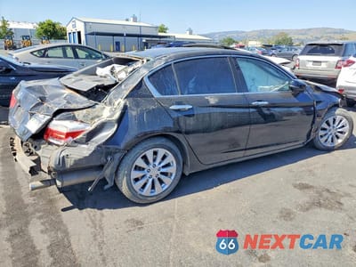 Trzecie zdjęcie samochodu z tyłu: 2013 HONDA ACCORD EXL VIN:1HGCR3F88DA006521 - miniatura