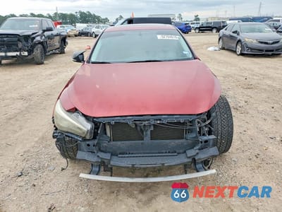 Piąte zdjęcie samochodu w środku: 2014 INFINITI Q50 BASE VIN:JN1BV7AP7EM672932 - miniatura