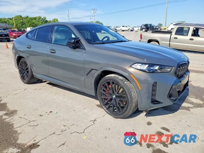 Czwarte zdjęcie samochodu z boku: 2025 BMW X6 M60I VIN:5UX43EX00S9Y28834 - miniatura