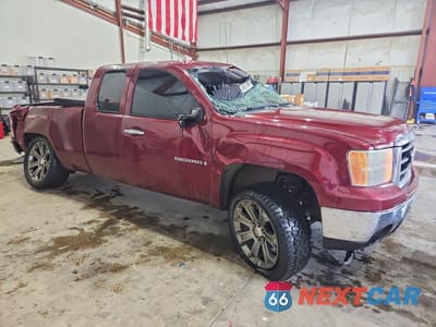 Czwarte zdjęcie samochodu z boku: 2009 GMC SIERRA C1500 SLE VIN:1GTEC29089Z264569 - miniatura
