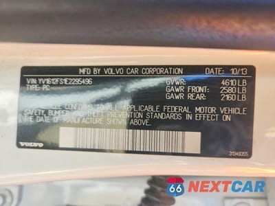 Zdjęcie 12 z 12 samochodu: 2014 VOLVO S60 T5 VIN:YV1612FS1E2295496 - miniatura