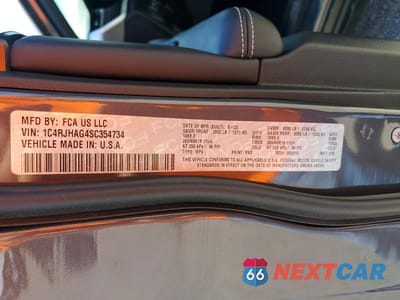 Zdjęcie 13 z 13 samochodu: 2025 JEEP GRAND CHEROKEE LAREDO VIN:1C4RJHAG4SC354734 - miniatura