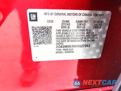 Zdjęcie 12 z 12 samochodu: 2019 CADILLAC XTS LUXURY VIN:2G61M5S36K9127263 - miniatura