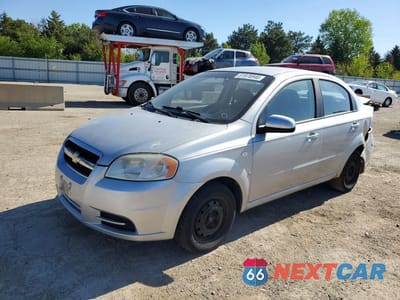 2007 CHEVROLET AVEO BASE KL1TD56657B128220 - główne zdjęcie licytacji z USA - miniatura