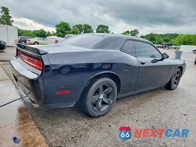 Trzecie zdjęcie samochodu z tyłu: 2012 DODGE CHALLENGER SXT VIN:2C3CDYAG6CH217424 - miniatura