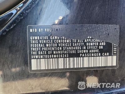 Zdjęcie 12 z 12 samochodu: 2024 VOLKSWAGEN JETTA S VIN:3VW5M7BU8RM026243 - miniatura