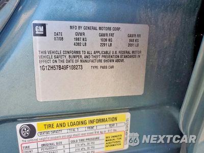Zdjęcie 12 z 12 samochodu: 2009 CHEVROLET MALIBU 1LT VIN:1G1ZH57B49F108273 - miniatura