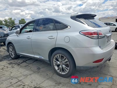 Drugie zdjęcie samochodu z przodu: 2013 LEXUS RX 450H VIN:JTJZB1BA4D2410112 - miniatura