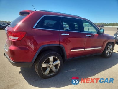 Trzecie zdjęcie samochodu z tyłu: 2012 JEEP GRAND CHEROKEE OVERLAND VIN:1C4RJFCT7CC236791 - miniatura